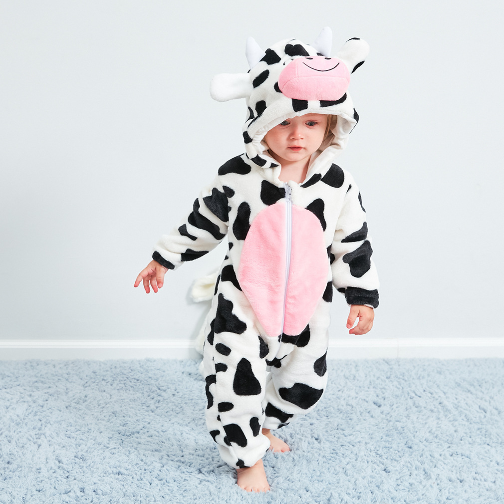 Cozy Cow Adventure Romper